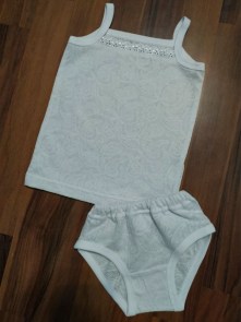 Трусы + Топ с кружевом