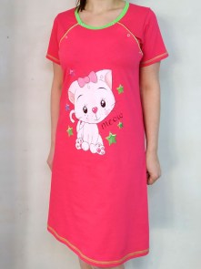 Сорочка для кормящих на кнопках