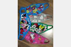 Маска бытовая двухслойная детская