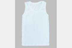 Майка детская белая