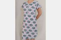 Сорочка для кормящей мамы на кнопках