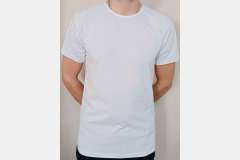 Футболка мужская белая