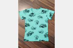 Футболки салатовые с рисунком