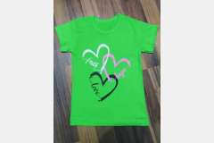 Футболки салатовые с рисунком