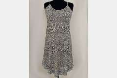 Сорочка на бретельках набивка