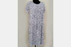 Сорочка з кокеткою комбі