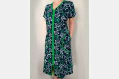 Халат на молнии с карманами