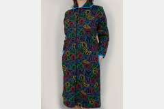 Халат з коміром начісний