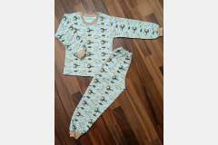 Пижама начес цветной