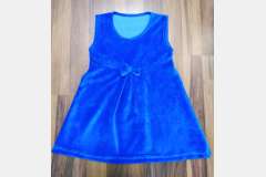 Сарафан велюровий із бантом