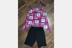 Комплект топ и трессы Юля